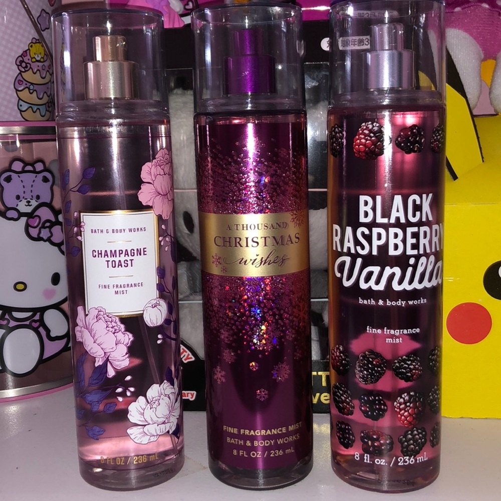 Bath And Bodyworks Fragrance Mists